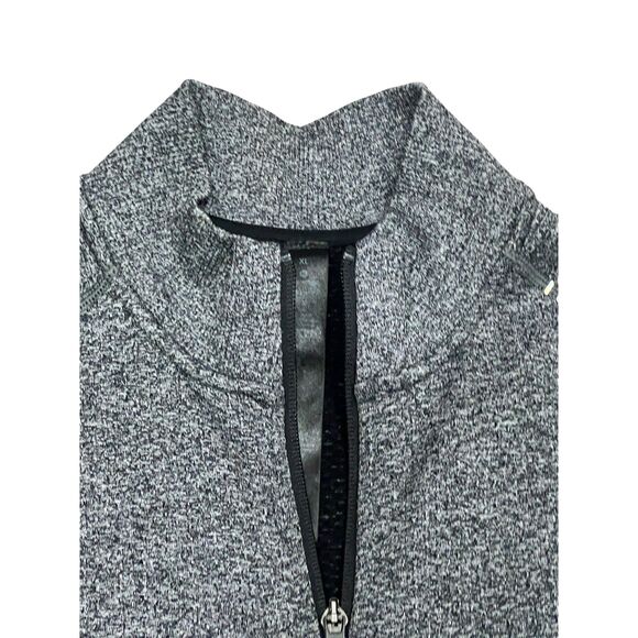 Lululemon Jacket Men's Engineered Warmth Zip-up Size XL Black White Marled - Picture 3 of 6